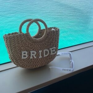 “BRIDE” Beach Bag